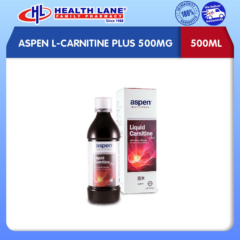 ASPEN L-CARNITINE PLUS 500MG (500ML)